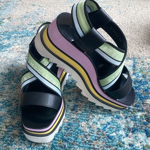 Gently used Stella McCartney high Sandals. - Picture 7 of 8